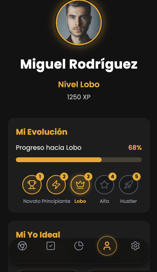 Sistema de logros HustleX